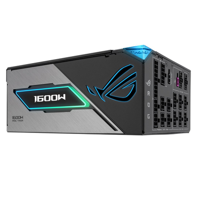 Напојување ASUS ROG THOR Titanium III, 1600W, ATX 3.1 80 PLUS Titanium, црно