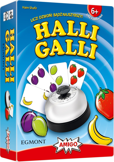 Loja me letra Egmont Halli Galli, për shpejtësi në reagim, me ngjyra plot