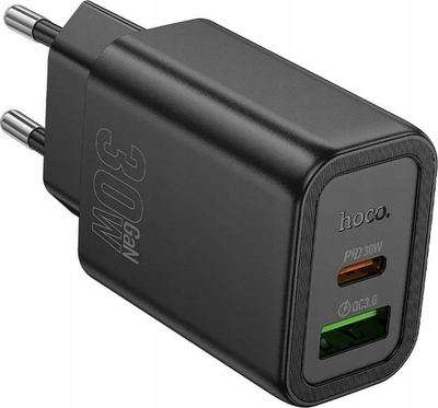 Karikues muri Hoco N63, USB-C PD QC3.0, 30W 3A, i zi