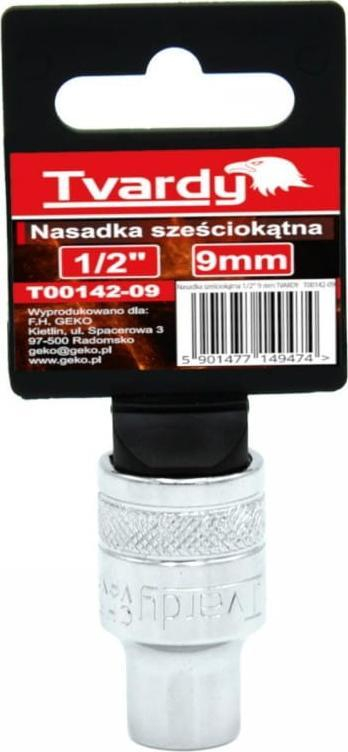 Kokë çelësi TVARDY, 1/2", 9 mm, metalike