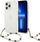 Mbështjellës telefoni Guess GUHCP13LKPSWH, për iPhone 13 Pro dhe 13 6.1", hardcase transparent, White Pearl
