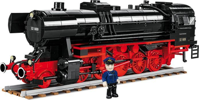 Set LEGO Cobi DR BR 52 TY2, lokomotivë me avull, 1723 copa, shumëngjyrëshe