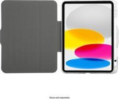 Mbulesë tablet Targus VersaVu Clear Case për iPad 10th Gen 10.9", transparente, gri