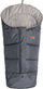Qese gjumi për karrocë Sensillo Sleeping Bag Combi 3in1 Fleece, 80–100cm, që s’e merr uji, grafit gri