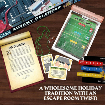 Loja EXIT: The Game Advent Calendar, Kosmos, The Missing Hollywood Star, 24 enigma