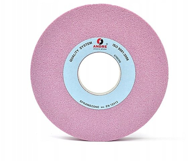 Rrotë bluarëse ANDRE Flat Grinding Wheel Stone 200x25x32, granulim 60, rozë