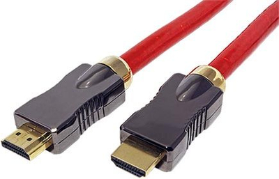 Kabllo HDMI Roline, 5 m, HDMI 2.0, e kuqe