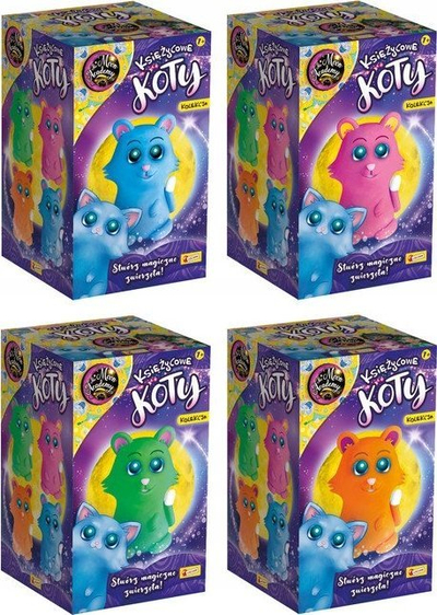 Loja kreative Lisciani MOON ACCADEMY Magic Cats, set i përzier, shumëngjyrëshe