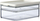 Kuti ruajtjeje Mepal Omnia Breakfast Duo Layer, 2 nivele, Nordic White