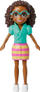 Set lodrash Mattel Polly Pocket Lila Rainbow, kukull me aksesorë, shumëngjyrëshe