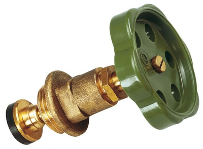 Kokë valvule Valvex 0113080, për valvula kaluese gize, 3/4", jeshile
