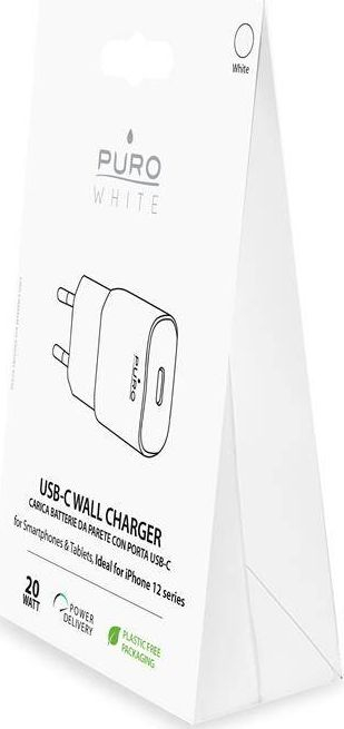 Karikues muri Puro Power, 1 port, i bardhë