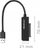 Adapter kabllo Qoltec SATA në USB 3.0, për SSD HDD 2.5", 5Gb/s, 2TB, i zi