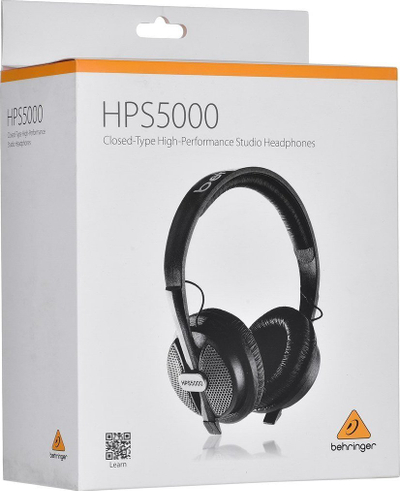 Kufje studio Behringer HPS5000, circumaurale, të mbyllura, të zeza