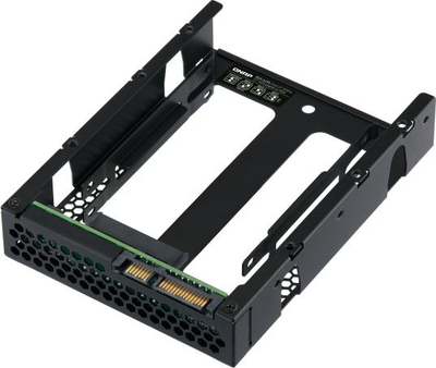 Adaptues QNAP QDA-A2AR për HDD/SSD, nga 3.5" në 2x 2.5", SATA 6 Gb/s, ngjyrë e zezë