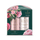 Set për trup Grace Cole Rose & Peony, xhel dushi për trup 100 ml + losion trupi 100 ml + sfungjer larës