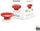 Buton Fibaro FGPB-101-3, i kuq