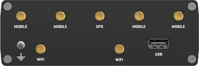 Целуларен рутер Teltonika RUTM50, 5G, dual SIM, сив