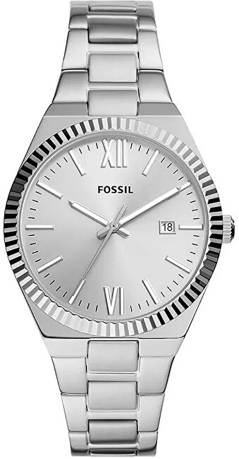 Orë dore për femra Fossil Scarlett ES5300, e argjendtë