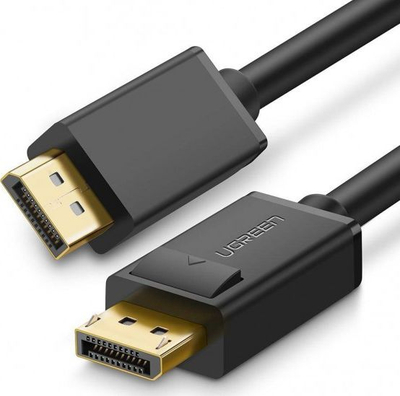 Kabllo DisplayPort Ugreen UGR412BLK, 1m, 4K 60Hz, e zezë