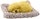 Figurine qen Labrador LEANToys Sleeping Dog On Cushion, me tinguj, me qese imitim gëzofi, kafe