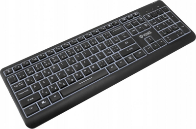 Tastierë Yenkee Splendor, wireless, CZ + SK, e zezë