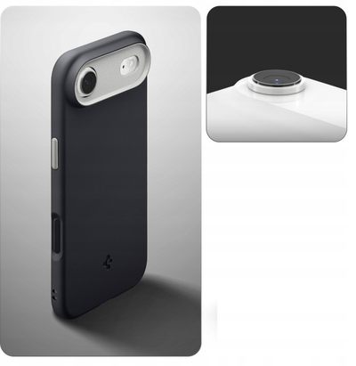 Kapak telefoni Spigen Caseology Nano Pop MagSafe, për iPhone 17 Air iPhone 17 Pro, i zi