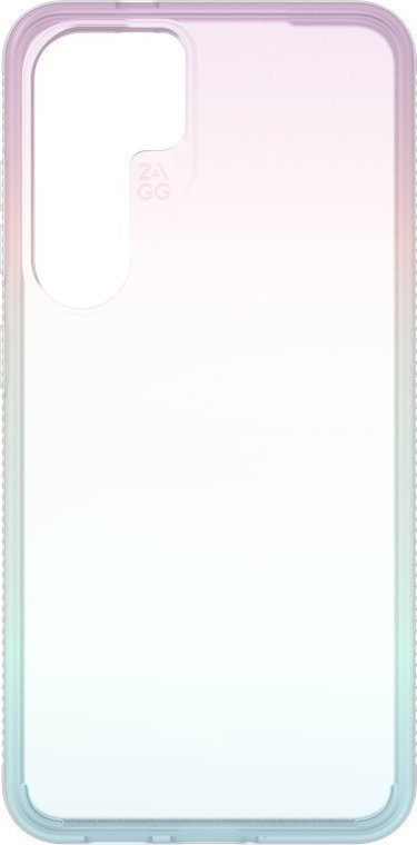 Kapak telefoni ZAGG Milan për Galaxy S24, me shkëlqim ngjyrash, transparent