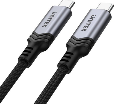 Kabllo USB Unitek C14110GY-2M, USB C në USB C, 240W, 2 m, e zezë