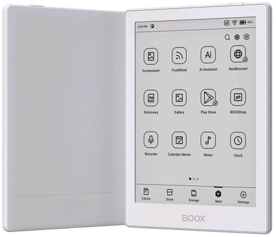 Lexues elektronik Onyx Boox Go, 10.3", ekran me prekje, gri