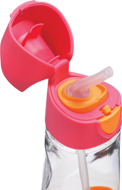 Shishe uji për fëmijë b.box Tritan, 450ml, me pipë, blu jeshile