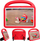 Këllëf tablet FunColor për Huawei MediaPad T3 10, shkumë EVA, me dorezë, i kuq