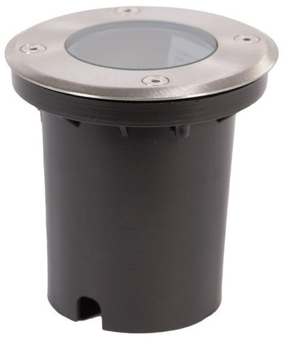 Spot tokë Domoletti GL-810SS-B, për jashtë, inox, i zi