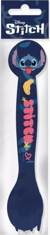 Set takëmesh fëmijësh Stitch, 2 copa, plastikë e ripërdorshme
