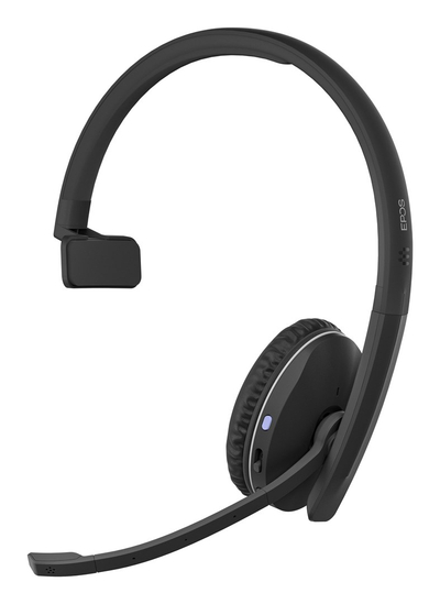 Kufje pa tela Epos Adapt 230, Bluetooth, me mikrofon anulim zhurme, të zeza