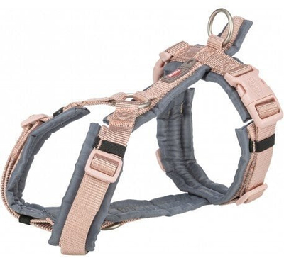 Parzmore për qen Trixie Premium Trekking, 53 64x2 cm, rozë blush dhe gri grafit