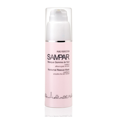 Maskë nate për lëkurë të yndyrshme SAMPAR (Nocturnal Rescue Mask), 50 ml