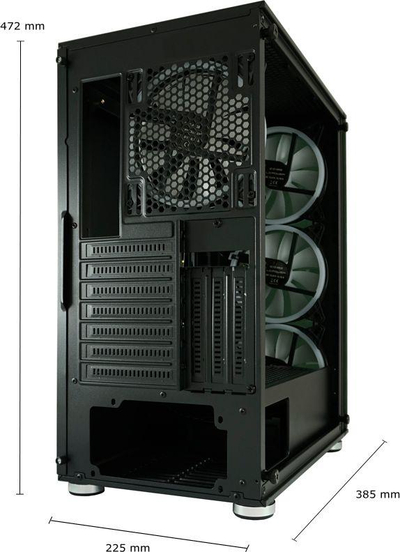 Kasë LC-Power Gaming 803B Shaded_X RGB, Midi Tower