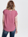 Bluzë ONLY Vic S / S Solid Noos Wvn Mesa Rose