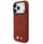 Kapak telefoni BMW M FW Metal Logo MagSafe për iPhone 17 Pro, magnetik, i kuq