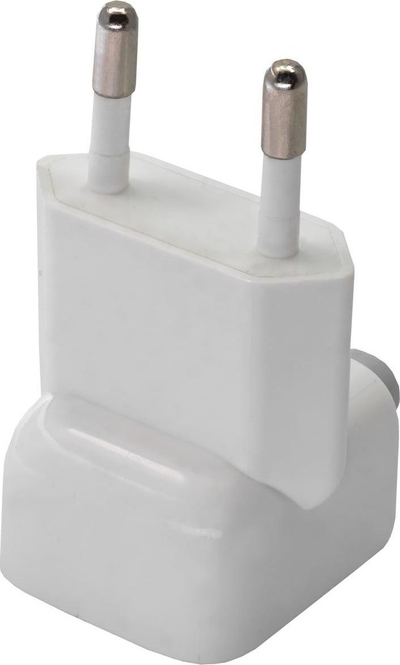 Adapter prizë Akyga AK-AD-60, kokë prizë Duckhead për karikues Apple, 10A, i bardhë