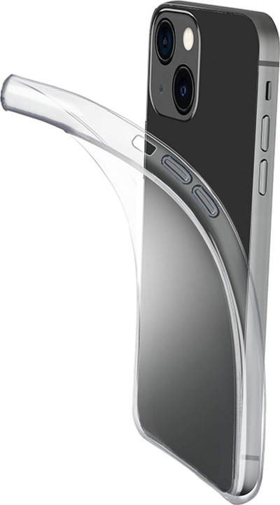 Mbrojtëse telefoni Cellularline Fine Case iPhone 15, transparente, ultra e hollë