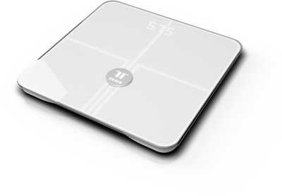 Peshore e mençur Tesla Smart Composition Scale Style Wi-Fi, e bardhë