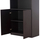 Raft librash zyre profesionale druri rosewood 80x40x200cm (HM2089), gri