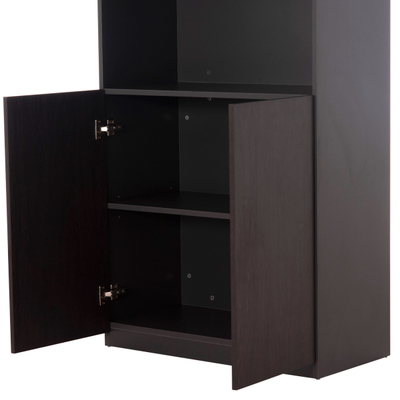 Raft librash zyre profesionale druri rosewood 80x40x200cm (HM2089), gri
