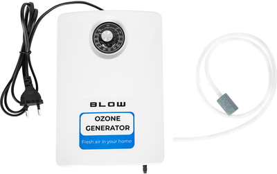 Gjenerator ozoni BLOW OZ-02, për ajër dhe ujë, i bardhë