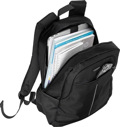 Çantë shpine Tracer City Carrier, 15.6", që s’e merr uji, e zezë