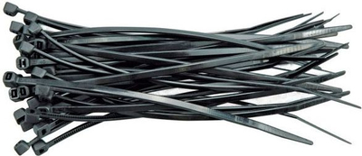 Kapëse kabllosh Ergom TK, 300 x 5mm, 100 copë, të zeza