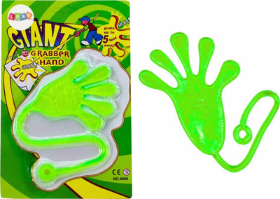 Lodër Sticky Hand Elastic Slime, jeshile