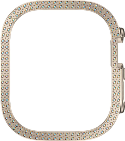 Kornizë mbrojtëse SAFE by PanzerGlass Bling Bumper, për Apple Watch Ultra 2/Ultra, TPU, e artë